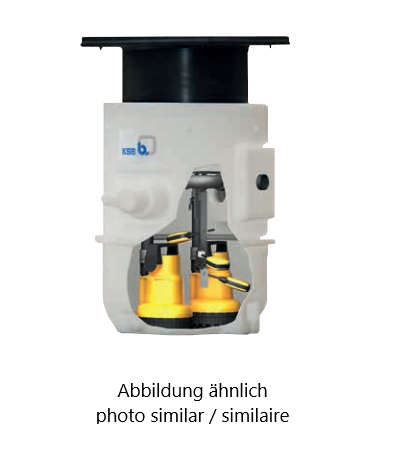 BEHAELTER AD-BOX Z2 B 200Liter - Überflur mit Deckel