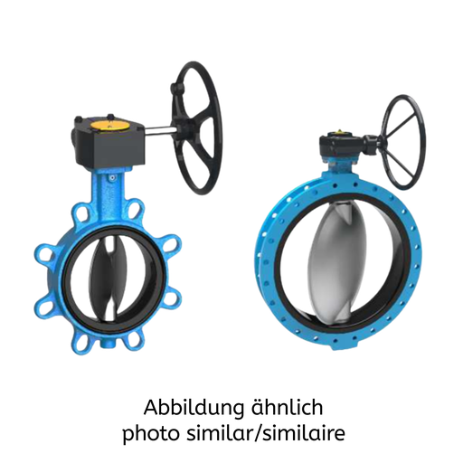 BOAX-B PN10 DN300 T4 3G6K6XU mit freiem Wellenende