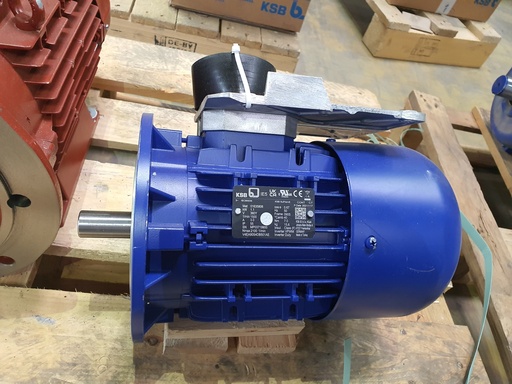 Motor 1,1 kW, 4-polig, 090S, V1, 50Hz, 400V, IE4 SuPremE mit Adapterplatte für PDRV2