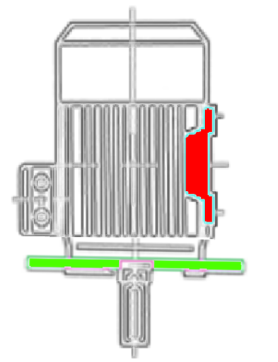 Motor 15 kW, 4-polig, 160L, V15, 50Hz, 358V, IE4 SuPremE