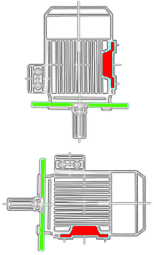 Motor 37 kW, 2-polig, 200L, V15, 100Hz, 380Y, IE4 SuPremE