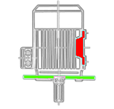 Motor 4 kW 2-polig, 112M, V15, 100Hz, 355V, IE4 SuPremE