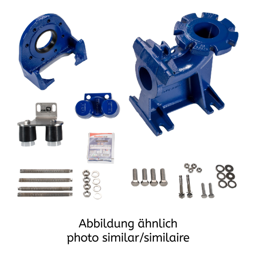 ZUBEHOER KIT 80/80 2STANGEN BLAU ISO